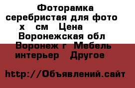 Фоторамка серебристая для фото 21х30 см › Цена ­ 197 - Воронежская обл., Воронеж г. Мебель, интерьер » Другое   
